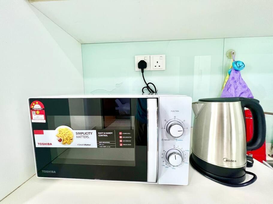 T3 1-10 Pax Trefoil 2Room Setia Alam Cozy Home Wifi Tv Esterno foto
